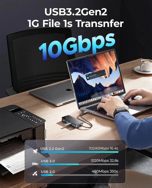 The Vault Pro | 8-in-1 SSD Docking Station