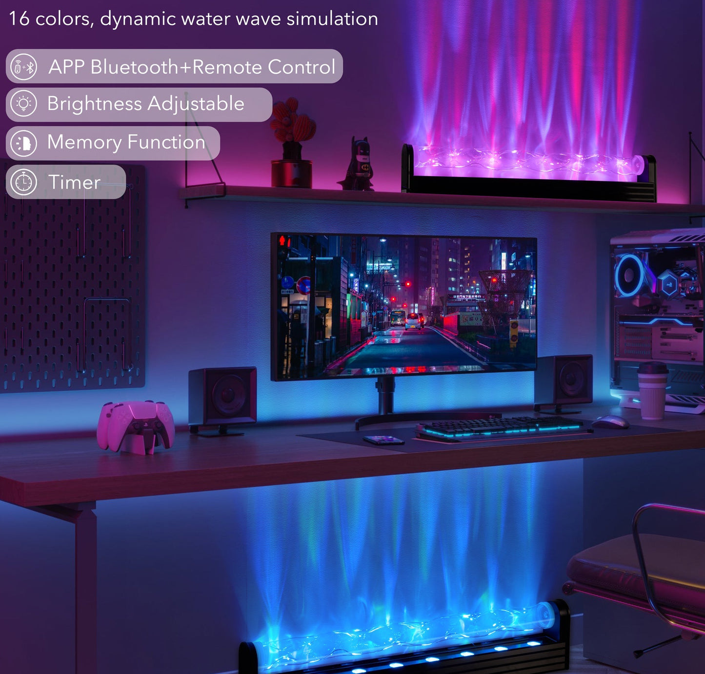 Ocean Wave RGB Projector Lamp-4