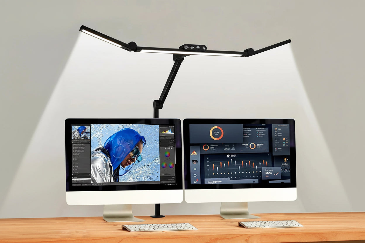 The Horizon Bar | Ultra-Wide Desk Architect